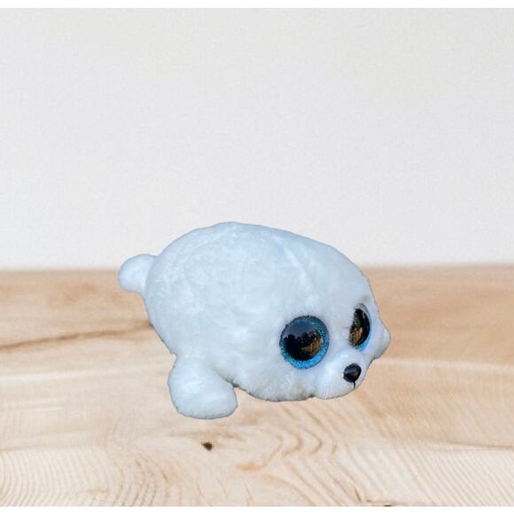 The Ty Icy White Harp Seal Pup Boo 7” - Picture 3 of 6